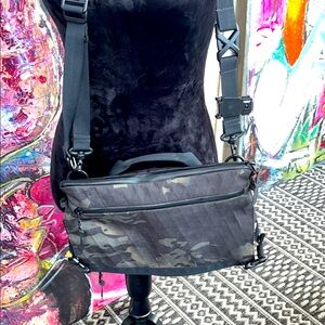 CODEOFBELL Black Camouflage Men’s Bag